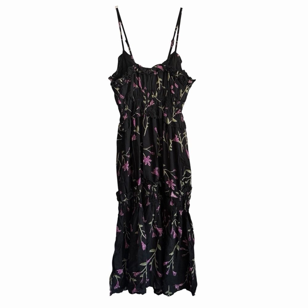 Angie Floral Print Midi Dress - Sz Small - NWT